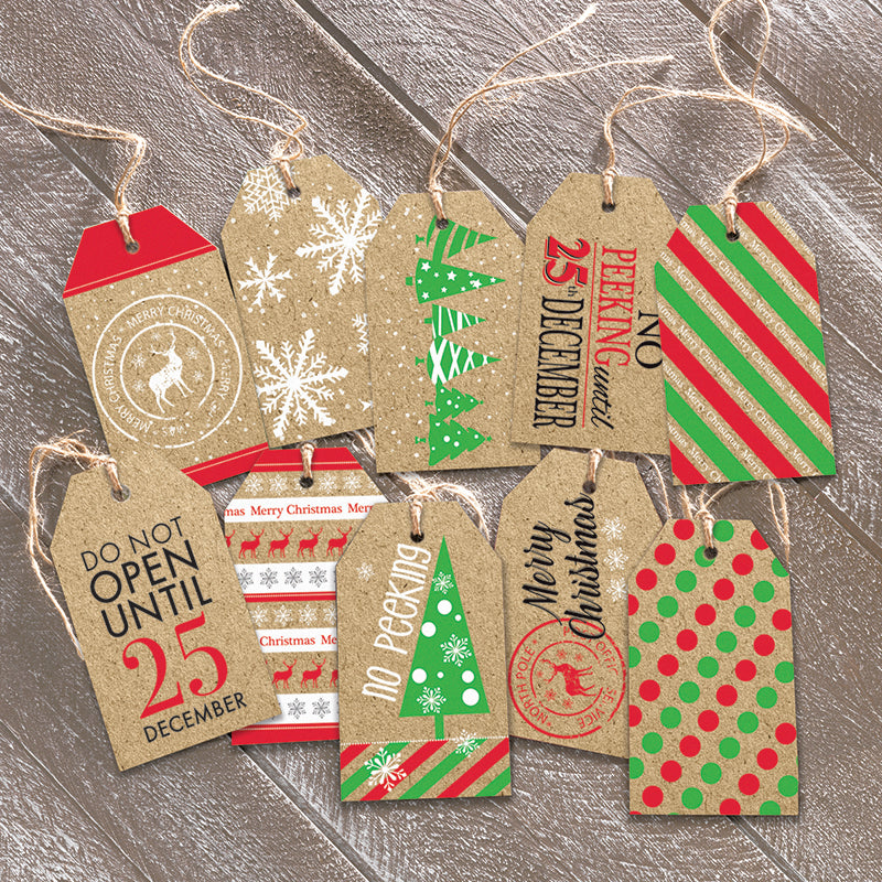 Do Not Open Gift Tags