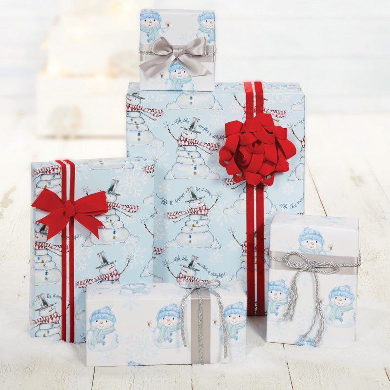 Snowman & Snowflake Double Roll