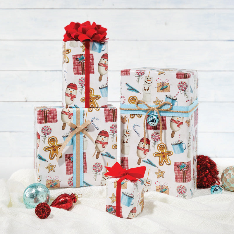 Gingerbread Watercolour Roll