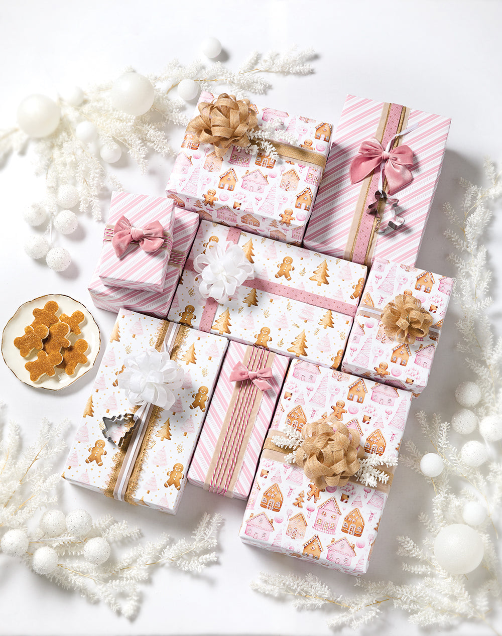 Gingerbread Blush Triple Roll Set
