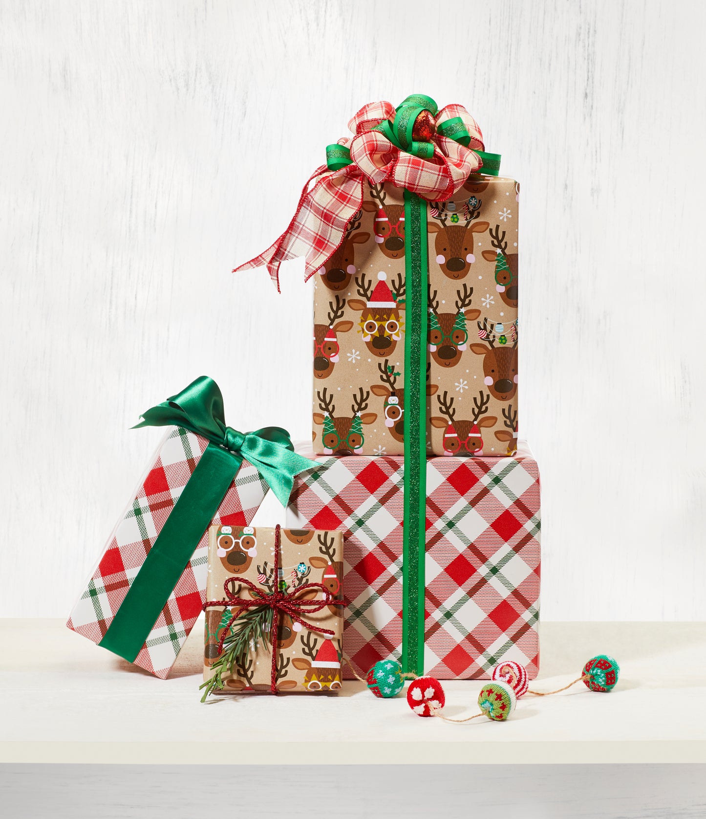 Reindeer Fun Reversible Roll