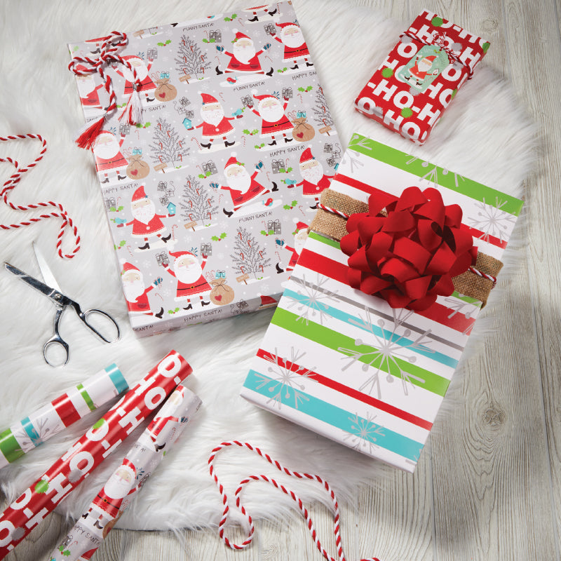 Happy Santa Triple Roll Set