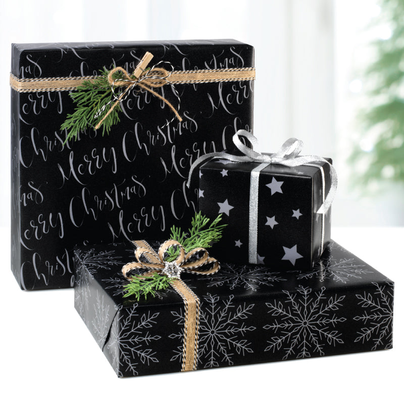 Merry & Snowflake Triple Roll