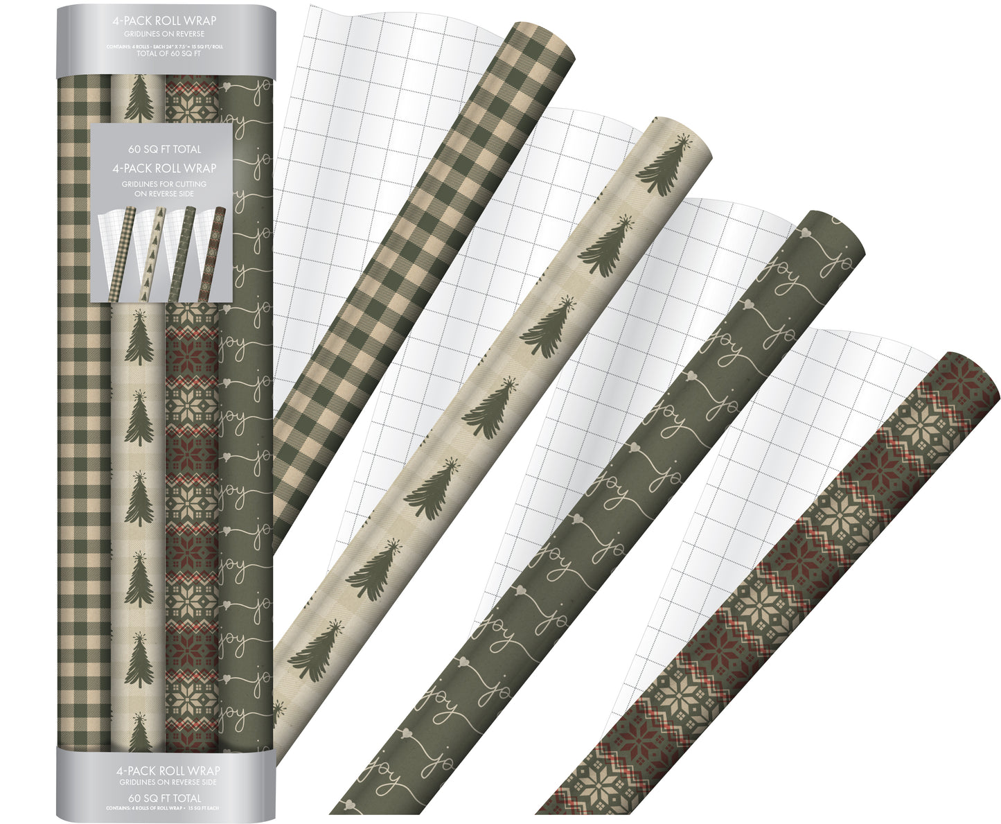 Rustic Farmhouse 4 Roll Set